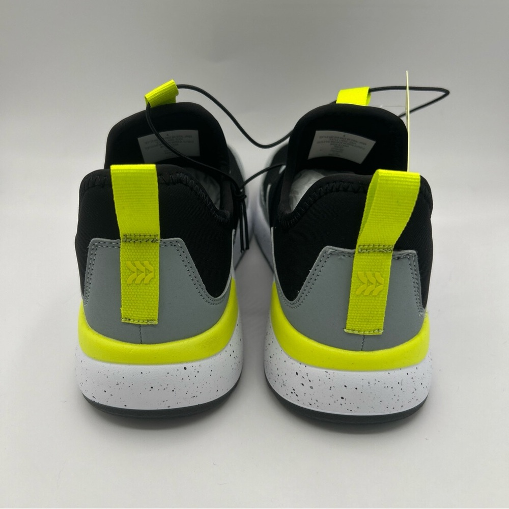 All in Motion Kid's Sneaker SlipOn Performance Gray/Lime‎ Green  Size 4 - Picture 4 of 8